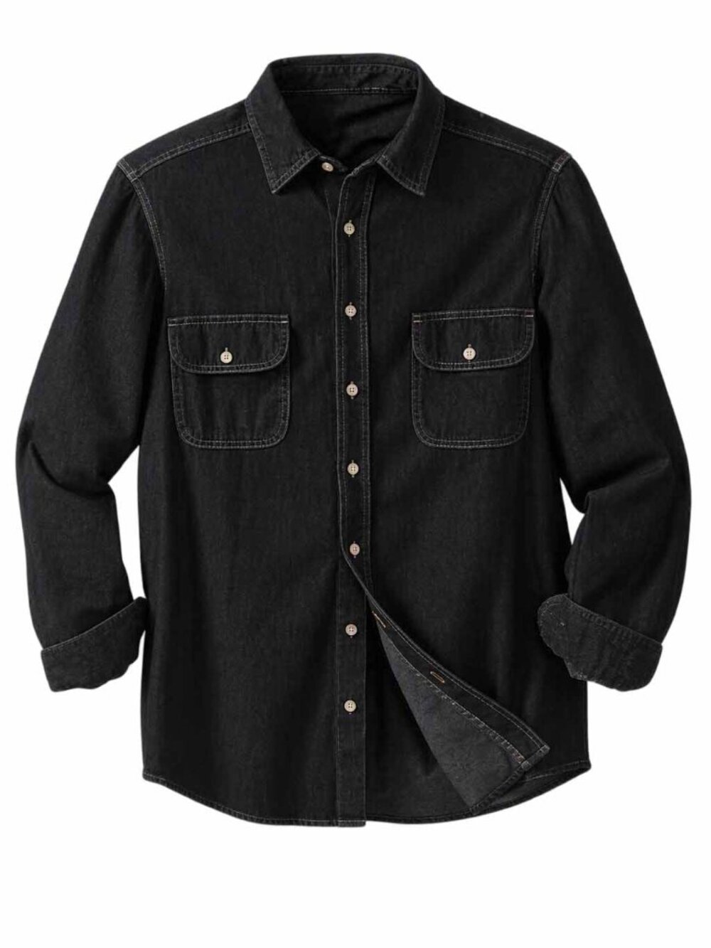 5XL-TALL BRAND NEW BOULDER CREEK DENIM SHIRT